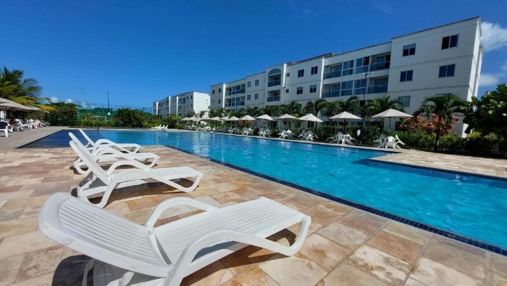 Porto De Galinhas - Terreo Com 03 Quartos Com Suite Top- Condominio Palm Village Acqua Экстерьер фото